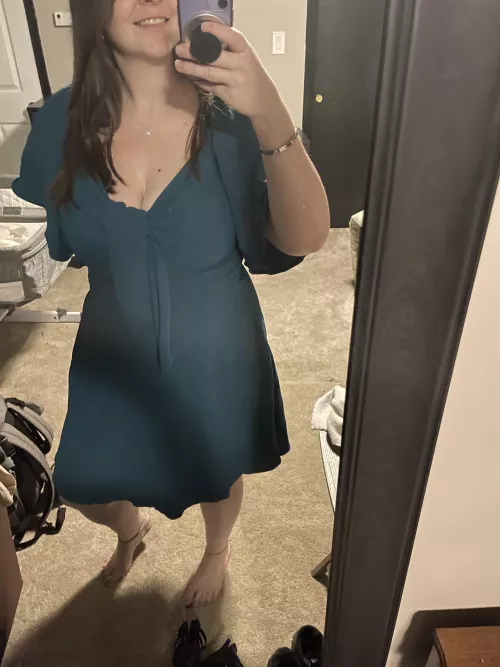 One of my absolute favorite dresses after being pregnant  by preg_mom_of_twins