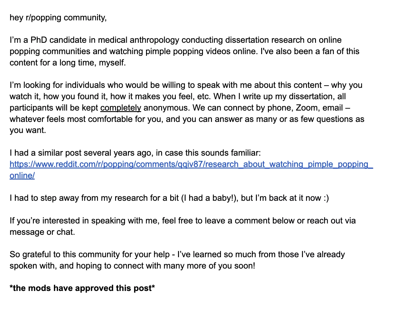 pimple popping research posted by Careful-Wave-5298