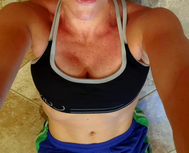 Post-run stretch  by indeeecent