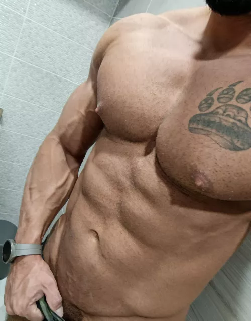 Shower together ? by muscletrunks