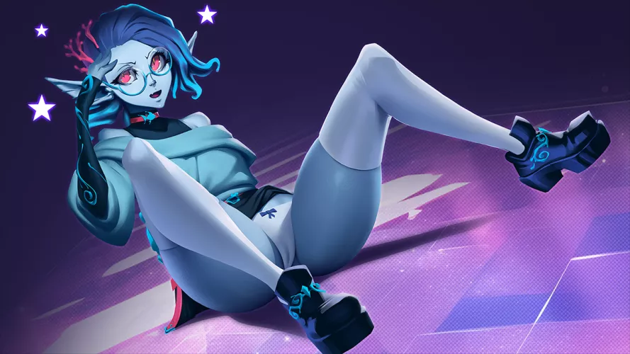  Shu - amphibian girl (by Ninego) [The Veil Chronicles: Nix University]  by SilkswormTM