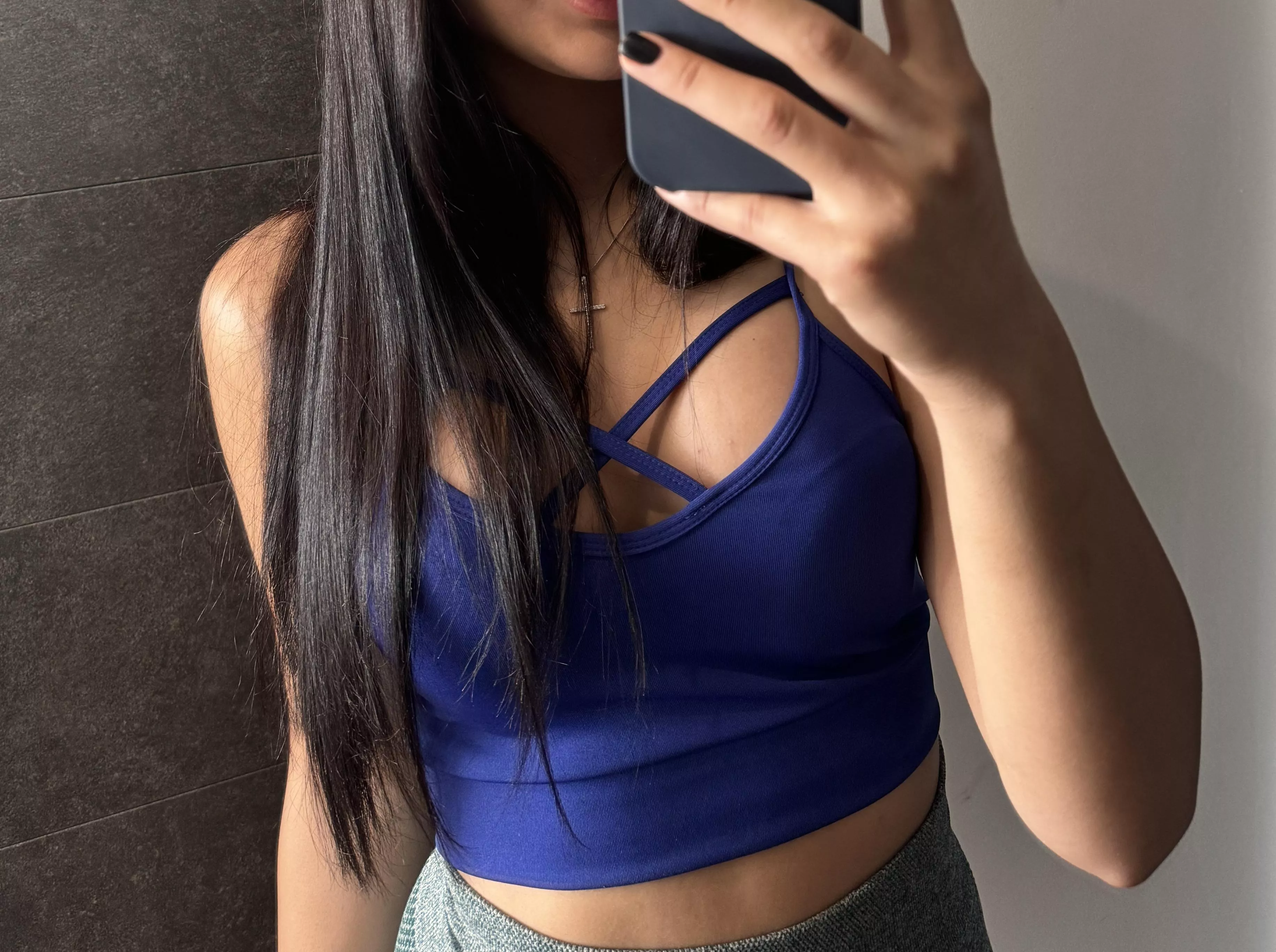 Sports bra when you have to wear something posted by CrystalHeady