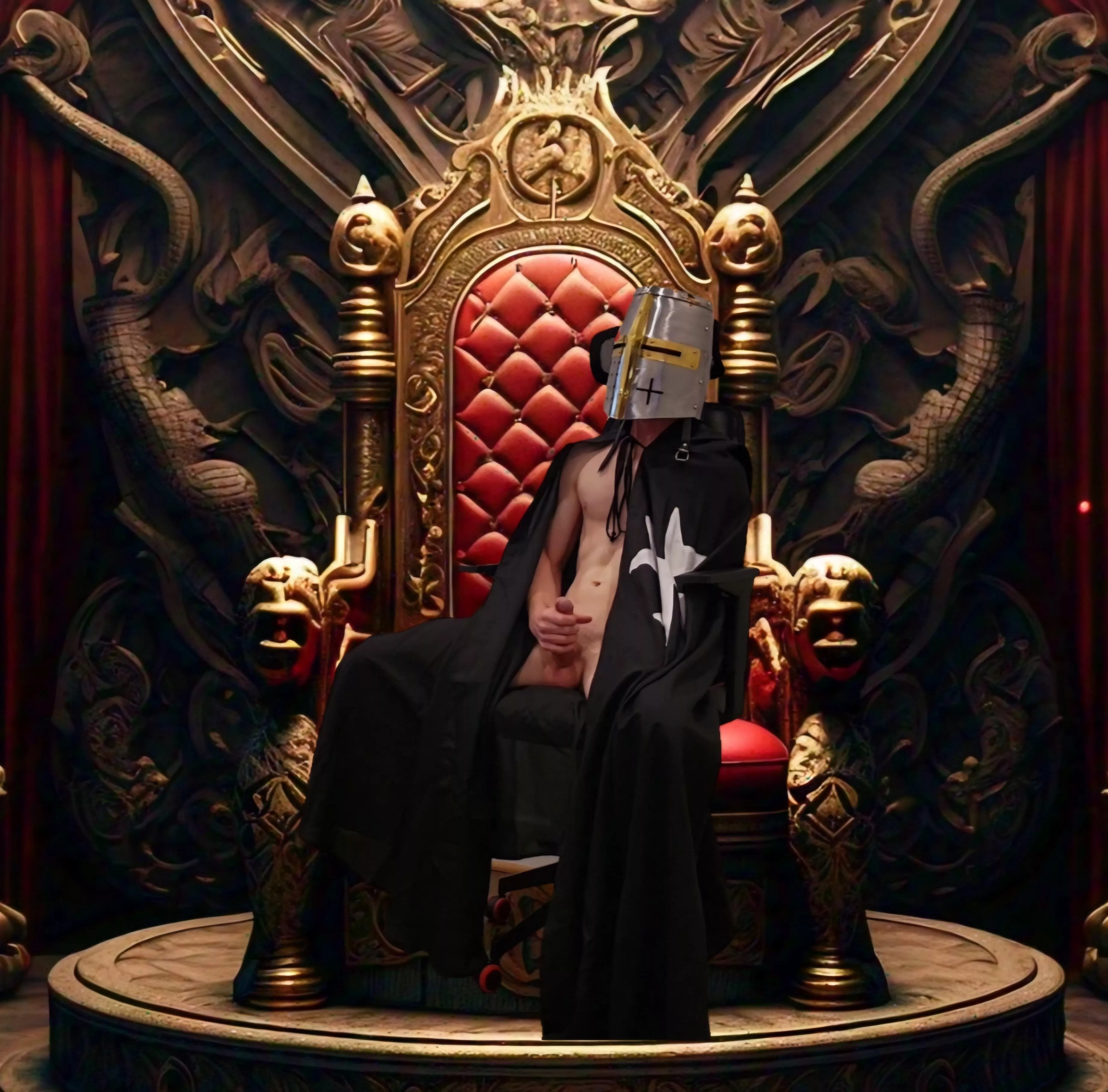 The evil queen was overthrown, but damn was she hot...don't mind me! posted by Diomoshia