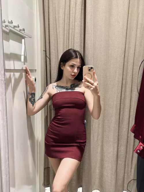 When you go into my changing room, you'll find I'm not wearing any panties by Judyagirl