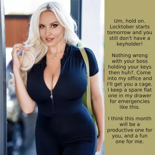 Your Boss Notices You're Uncaged by intermolecularpyro