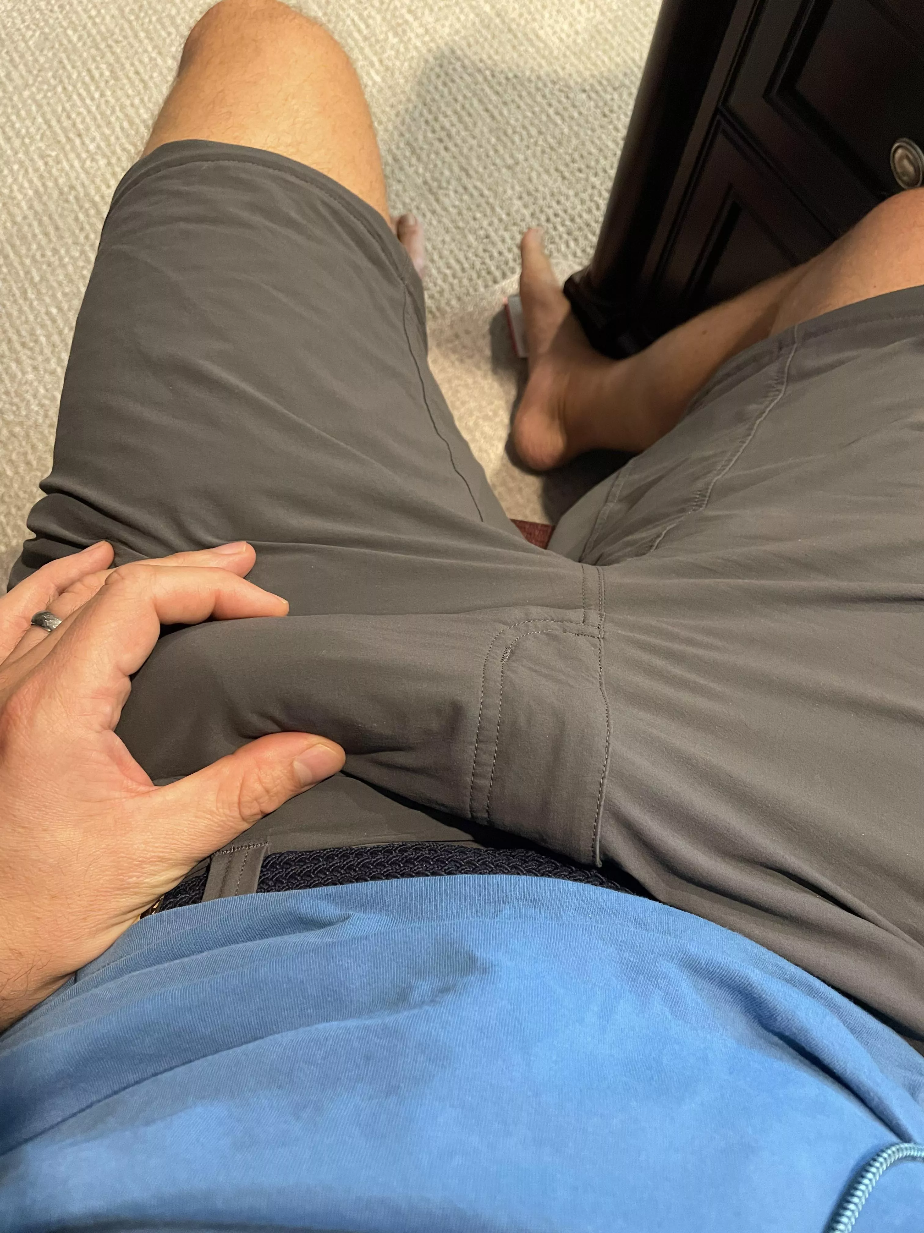[41] First time poster. My married dad bulge. posted by Secret-dad-account