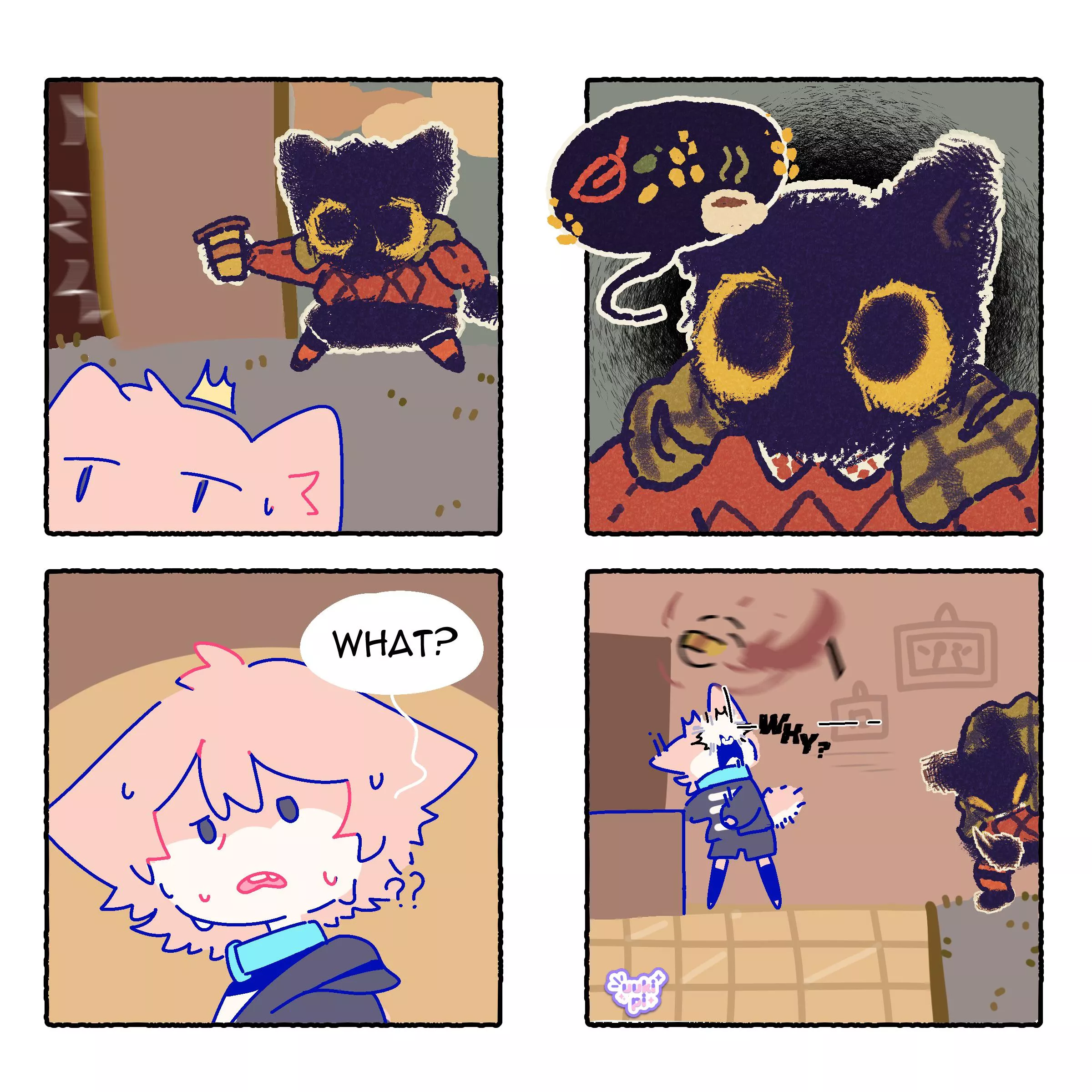 Autumn attack (comic by me!) posted by Uukipi