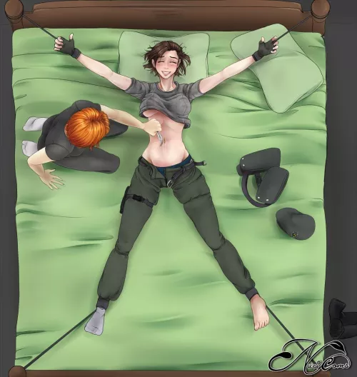 Belly button tickling  by Savings_Dot_172