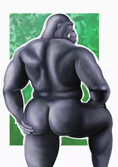 Big Gorilla by RoxDS1993