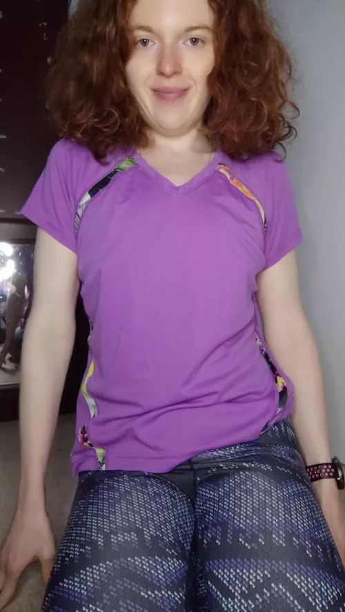 Braless in the gym  by Hot-Campaign3260