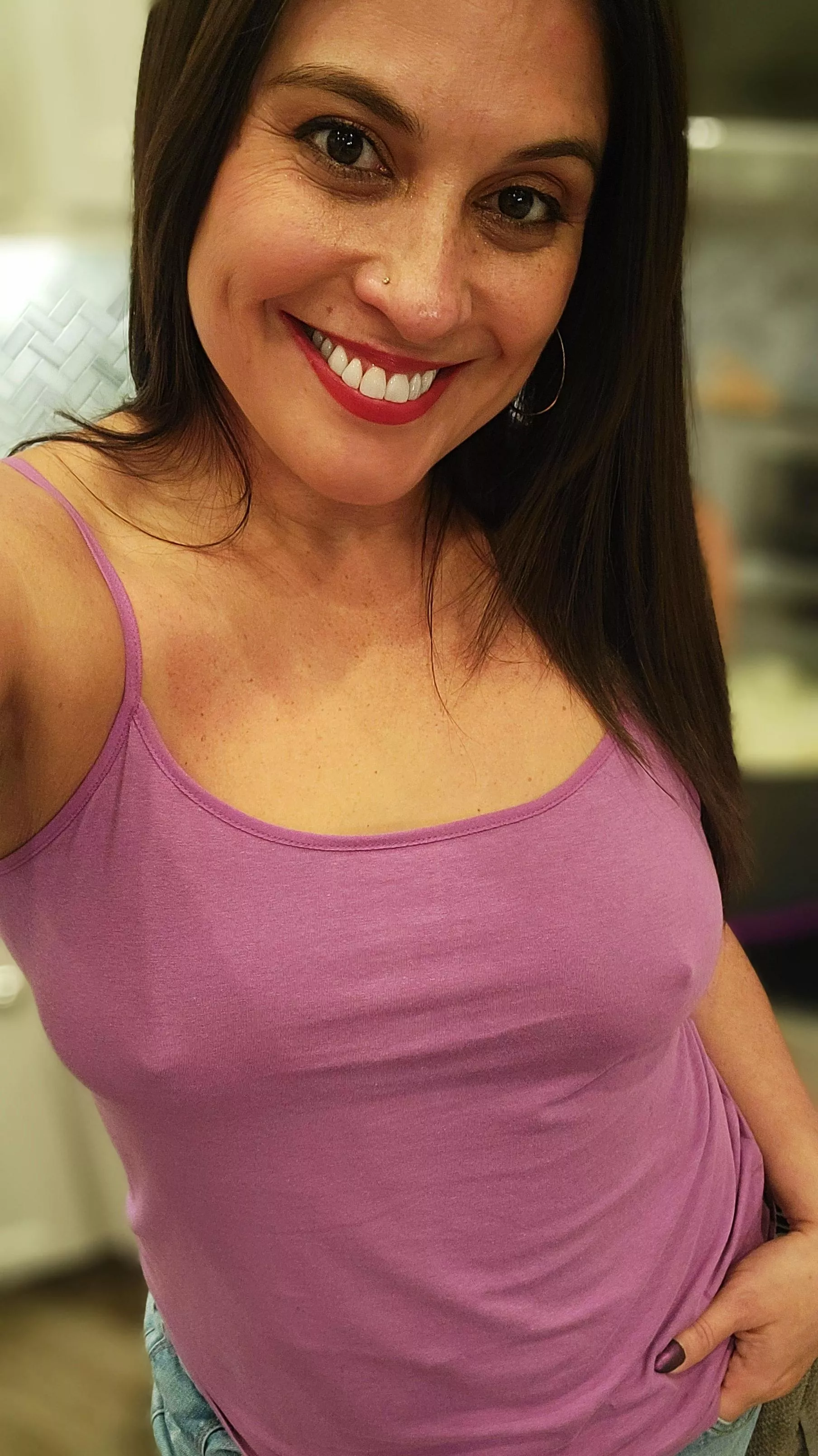 Cooking spaghetti and braless. posted by cc51817