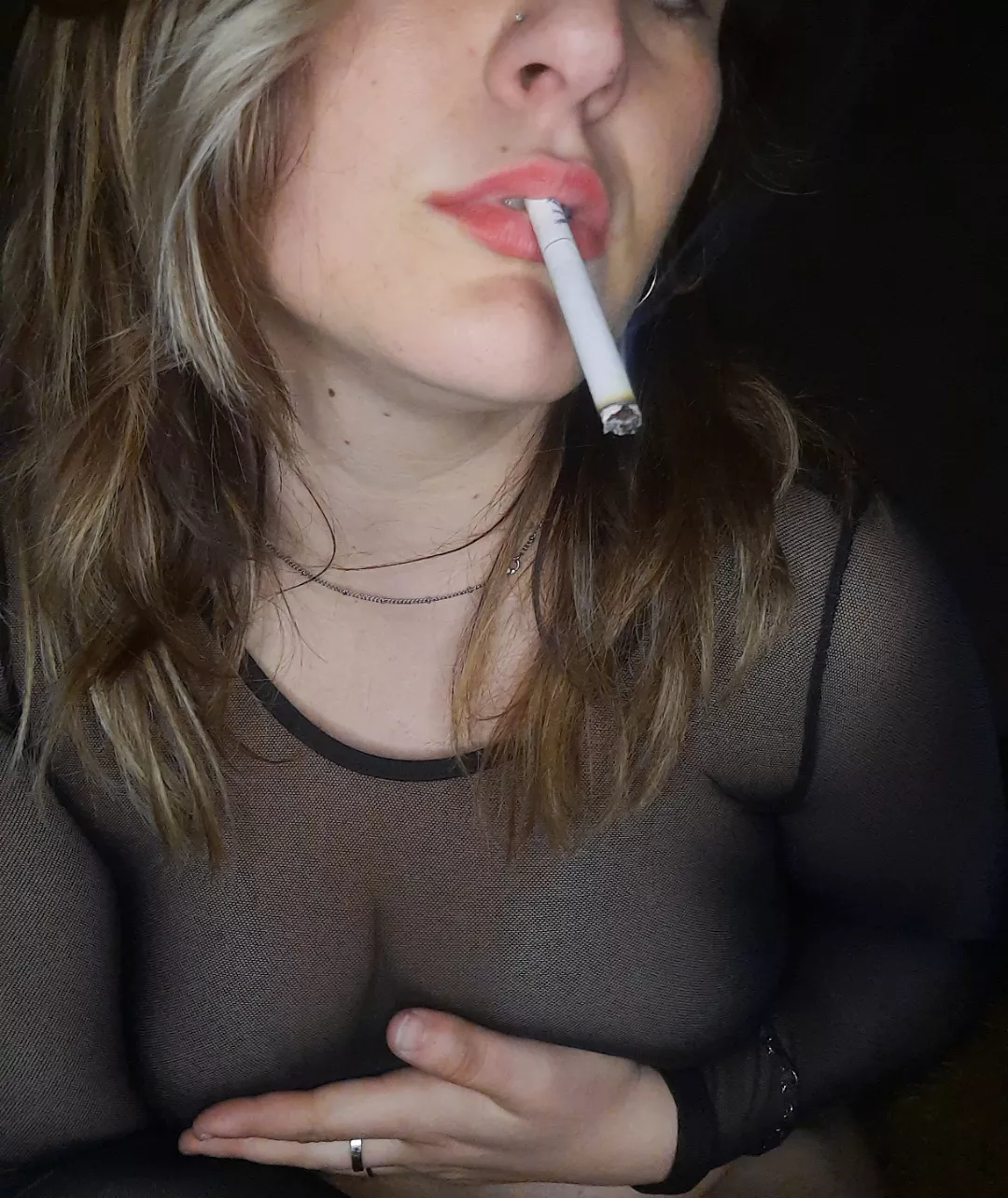 I would like to blow smoke in your face while we have sex🥵 posted by Less_Top62