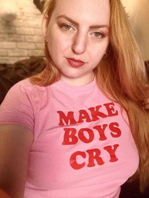 It’s Make Boys Cry Monday - online now  by EvanHarlowe