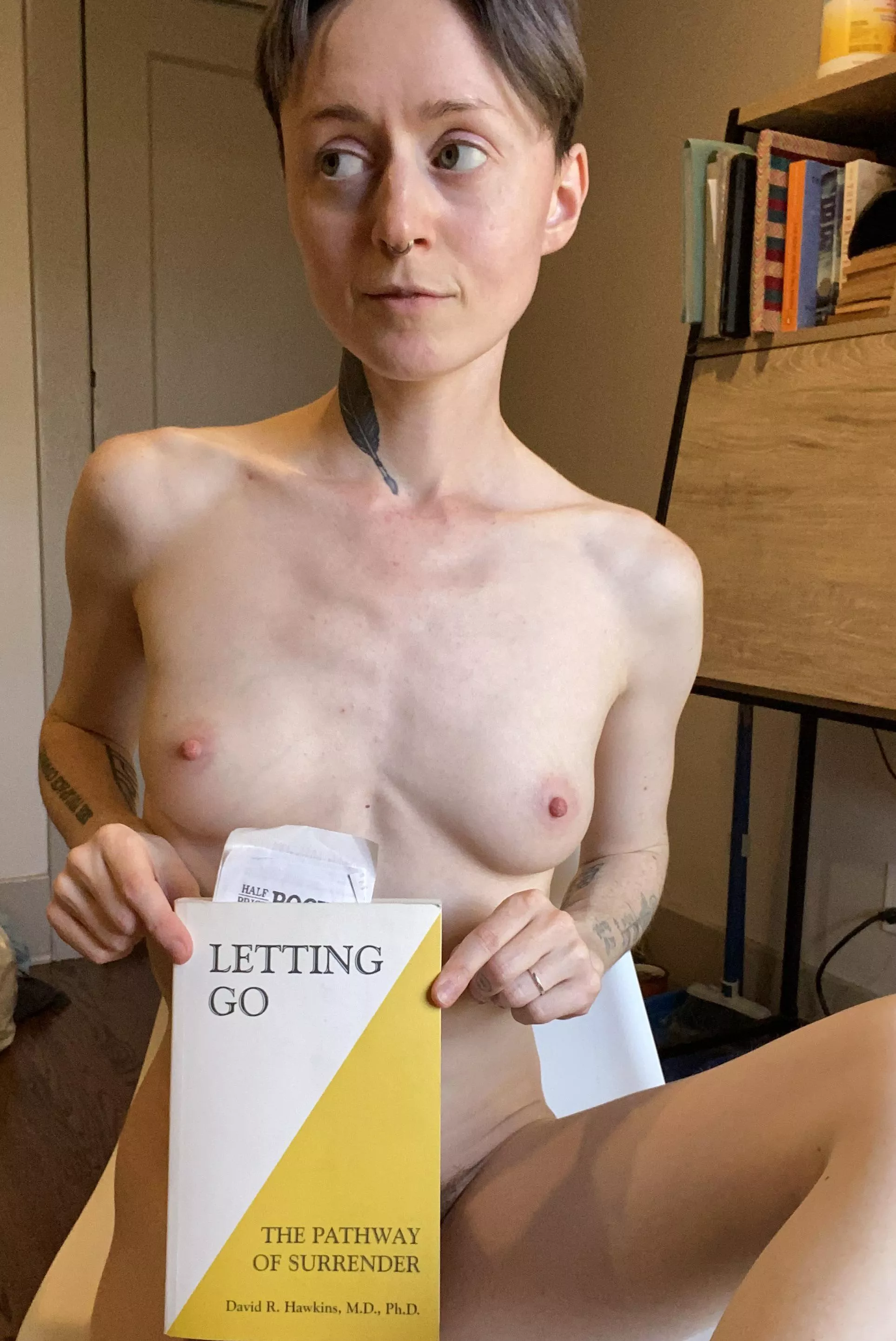 Look sometimes you need to really get into your own head  posted by quill_la_petite