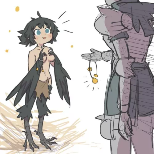 Making an offering (Art by Tateoftot) by Balloreselan