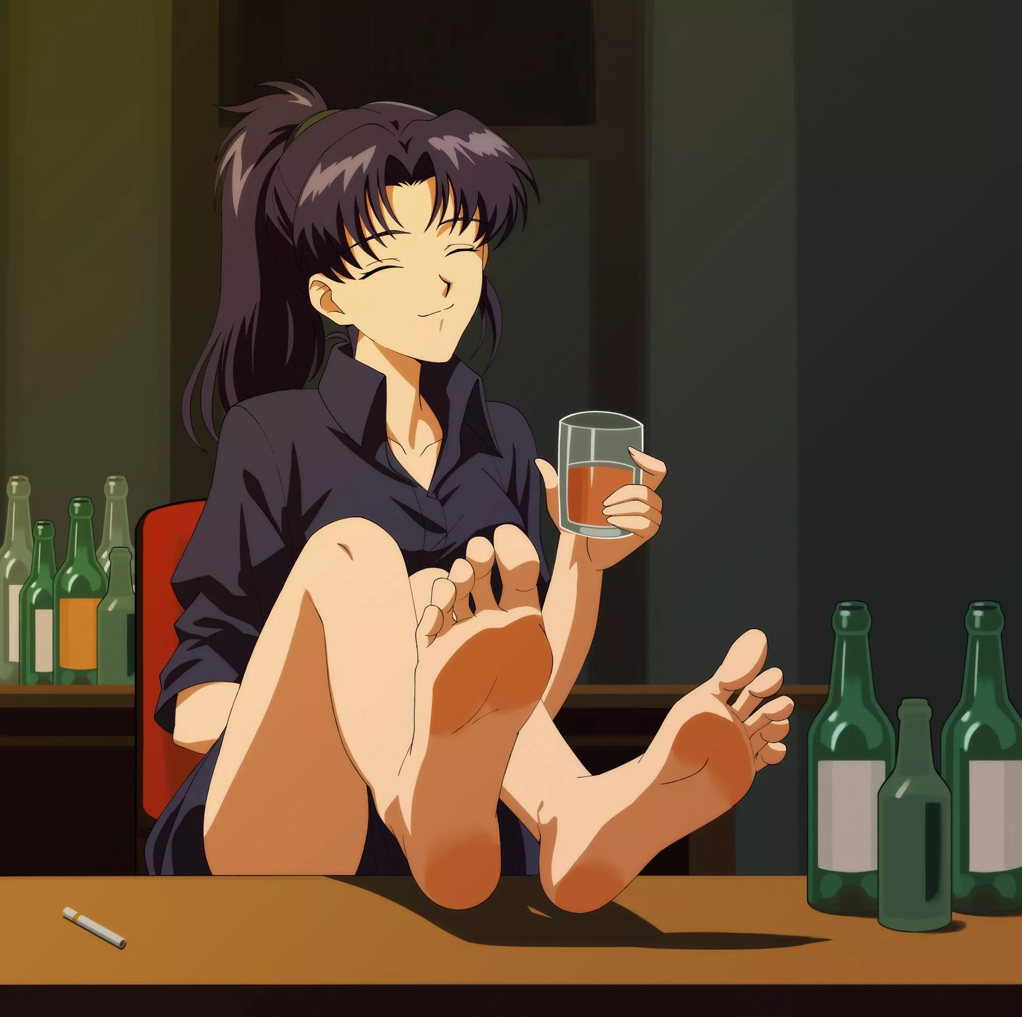 Misato Katsuragi (Neon Genesis Evangelion) posted by conejologia