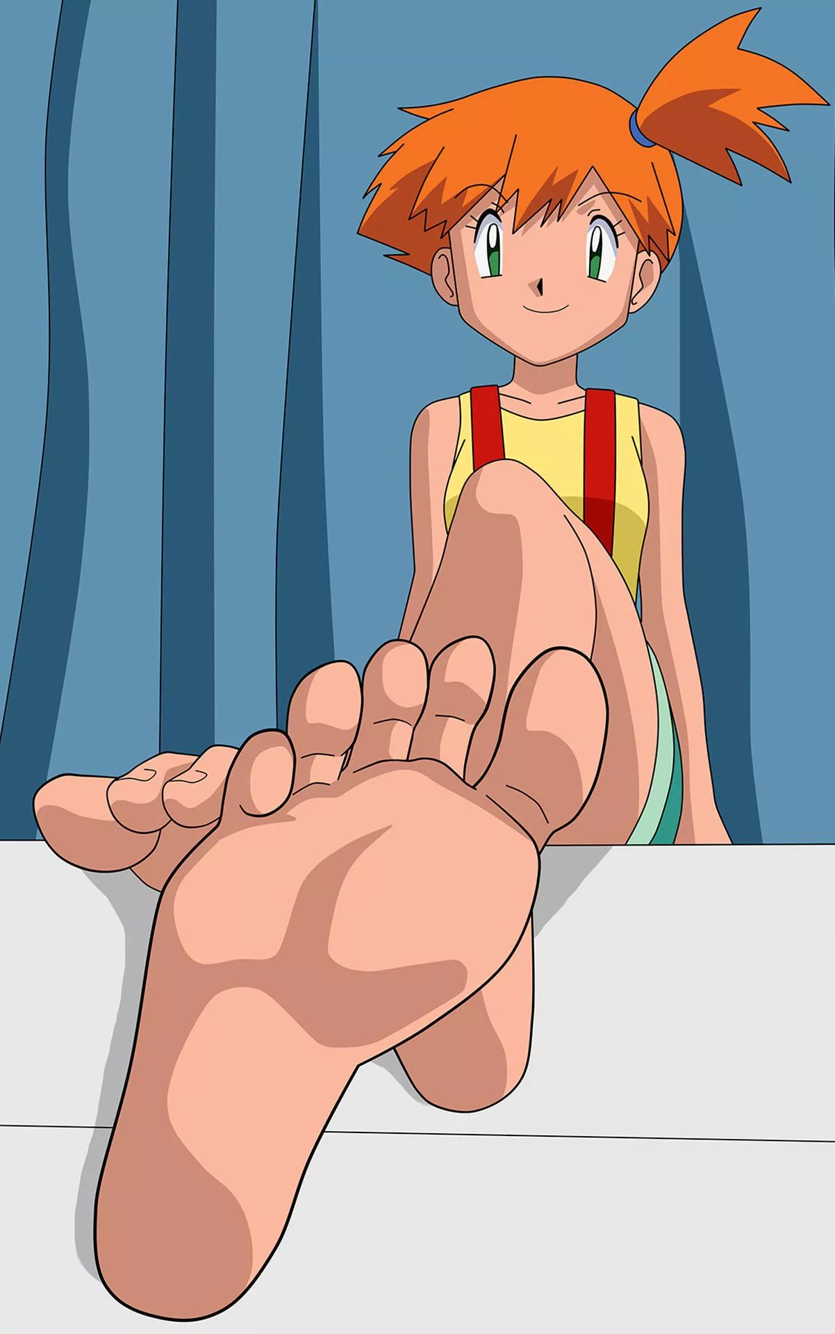 Misty’s sweet soles 👌 (Komissionz) [Pokemon]. posted by Naddamirahal