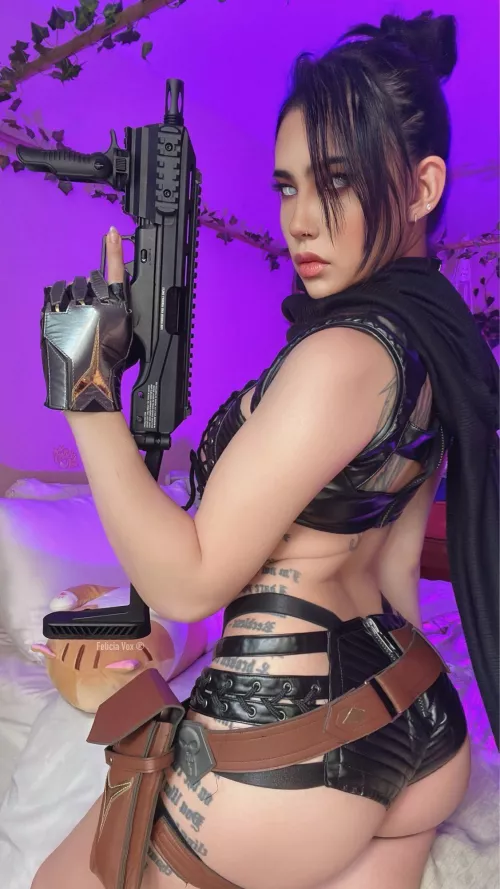 Wraith boudoir closet cosplay from Apex Legends by Felicia Vox [f] by FeliciaVox