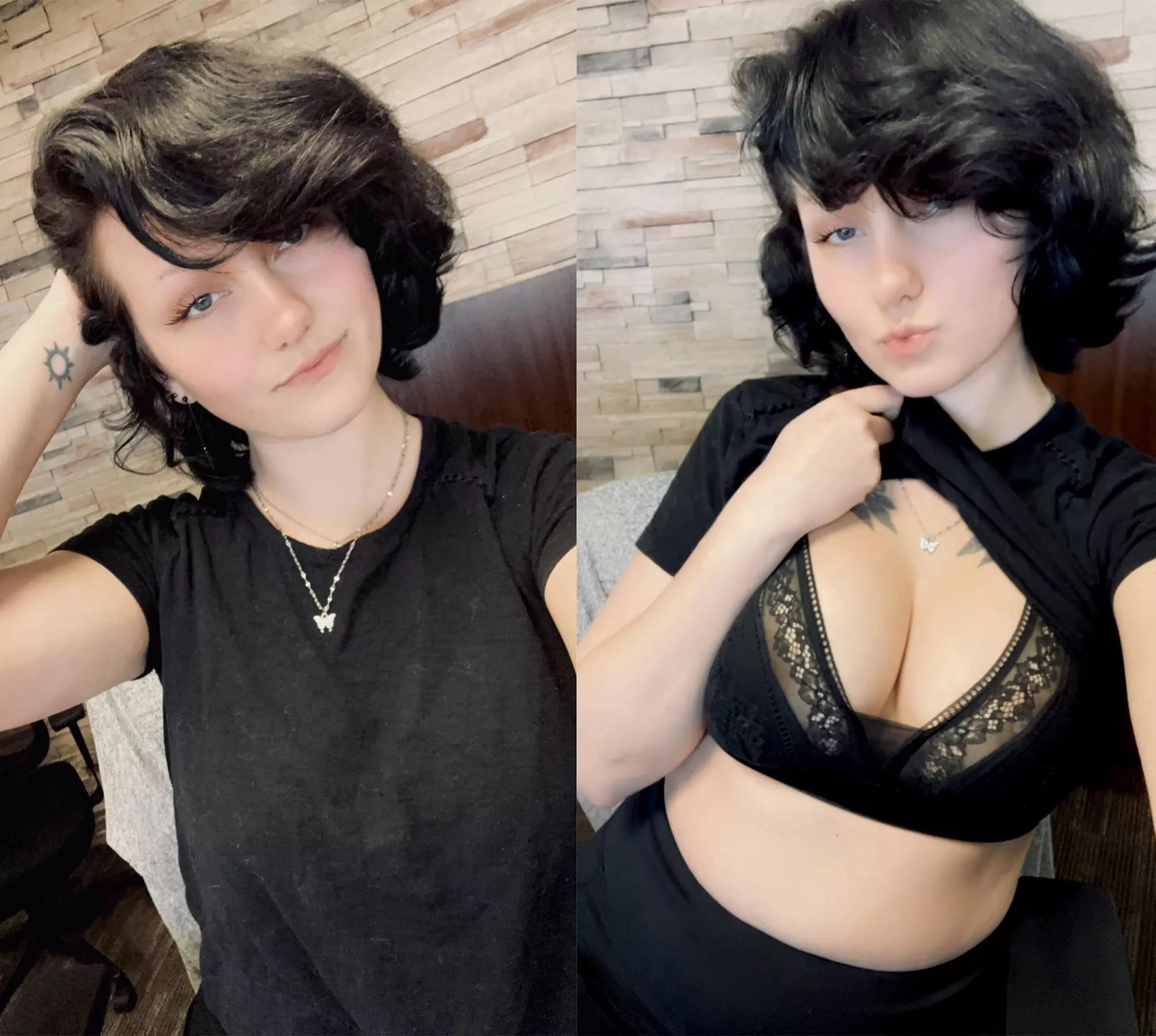 Don’t mind me~ just flashing at my work desk ;3 posted by AlyxIvy