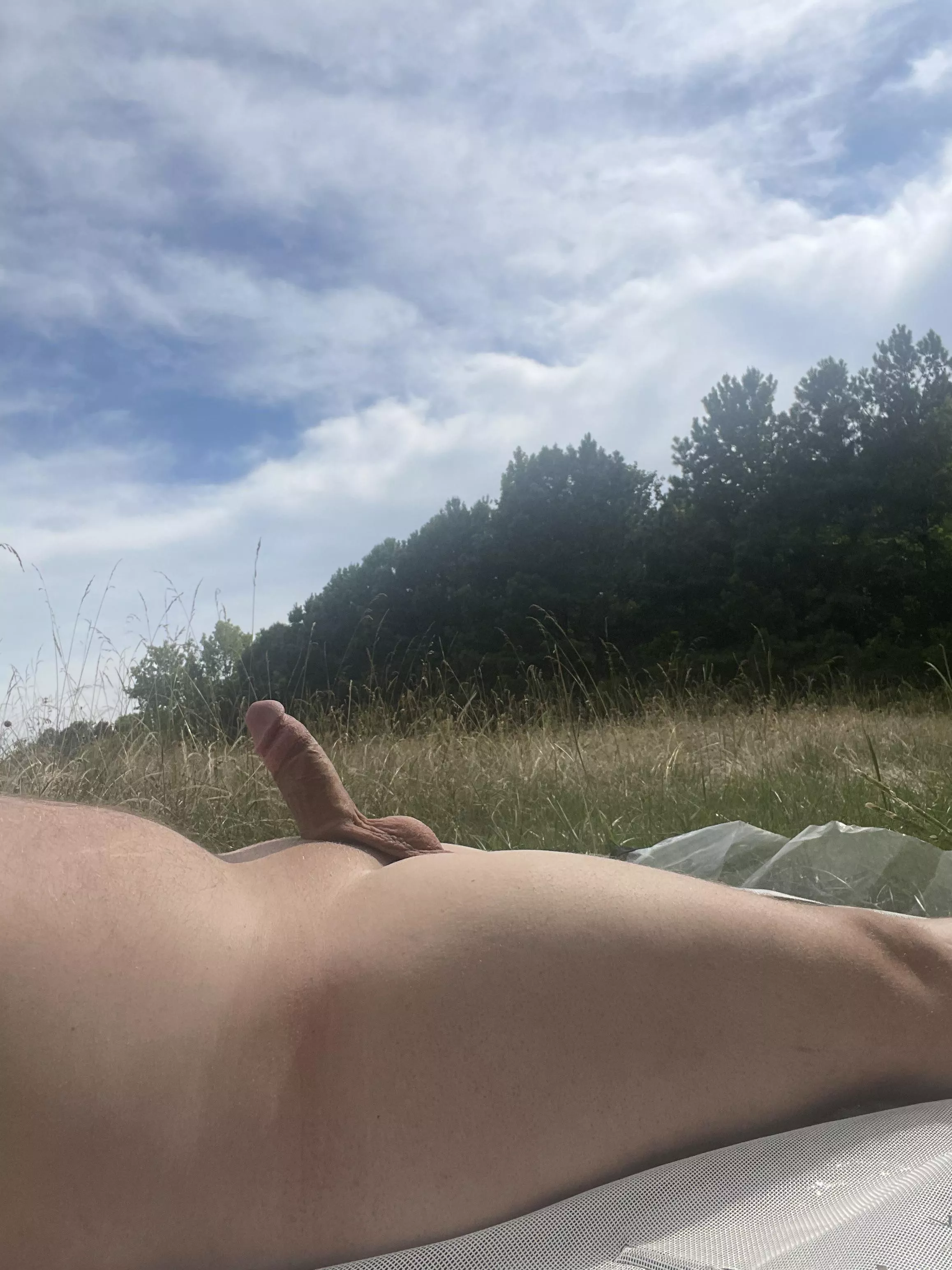 Getting a little sun.  posted by justmeandmyself12