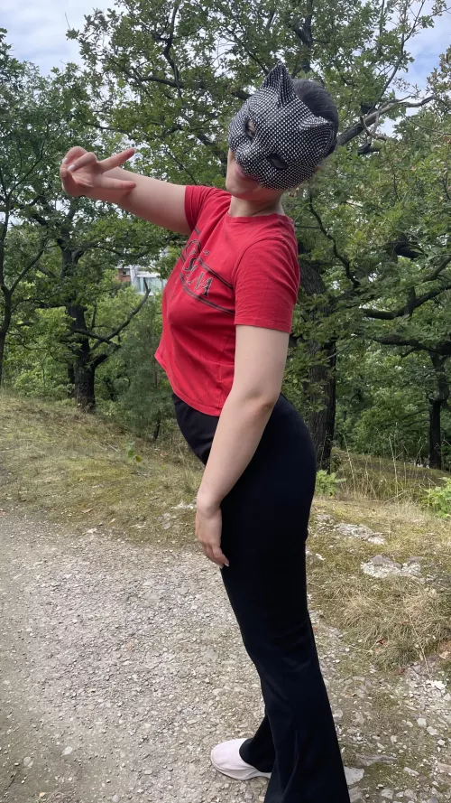 going out braless by lovelydancer-