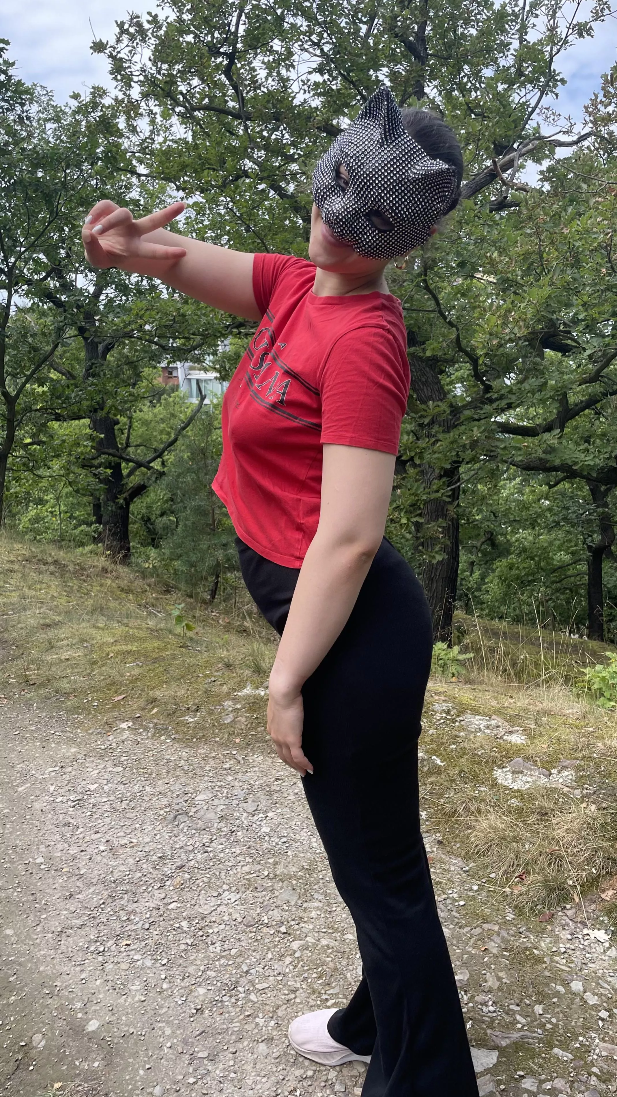 going out braless posted by lovelydancer-