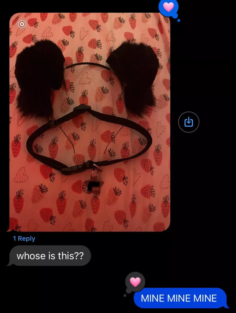 Guys look at what she got me :3 posted by strixlustus