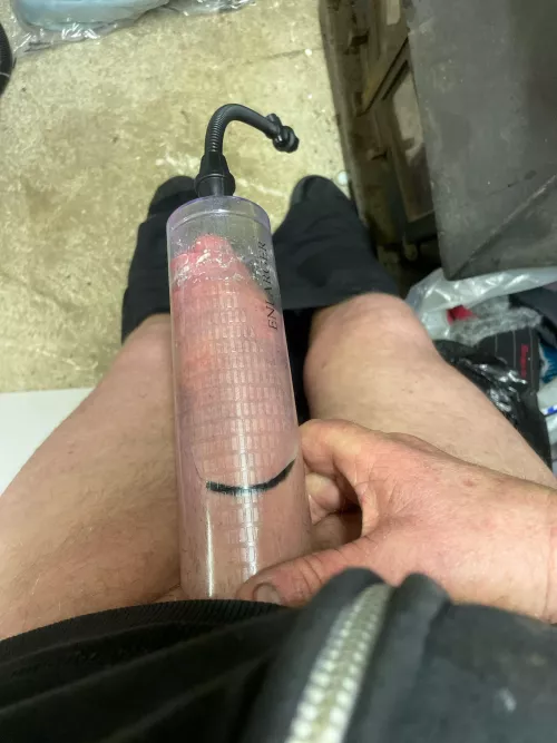 Home from work time to pump  by Boring-Wheel-2164