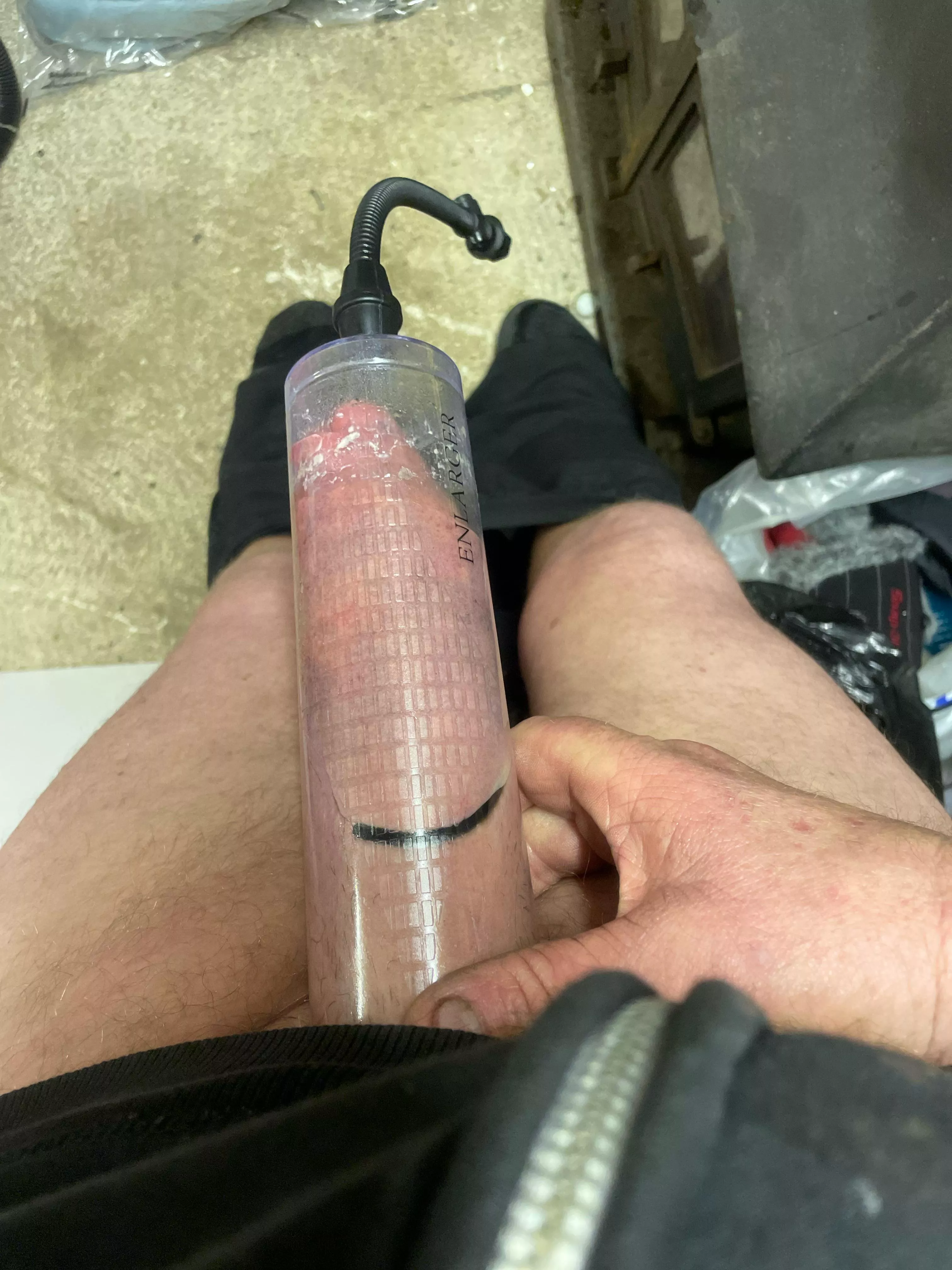 Home from work time to pump  posted by Boring-Wheel-2164