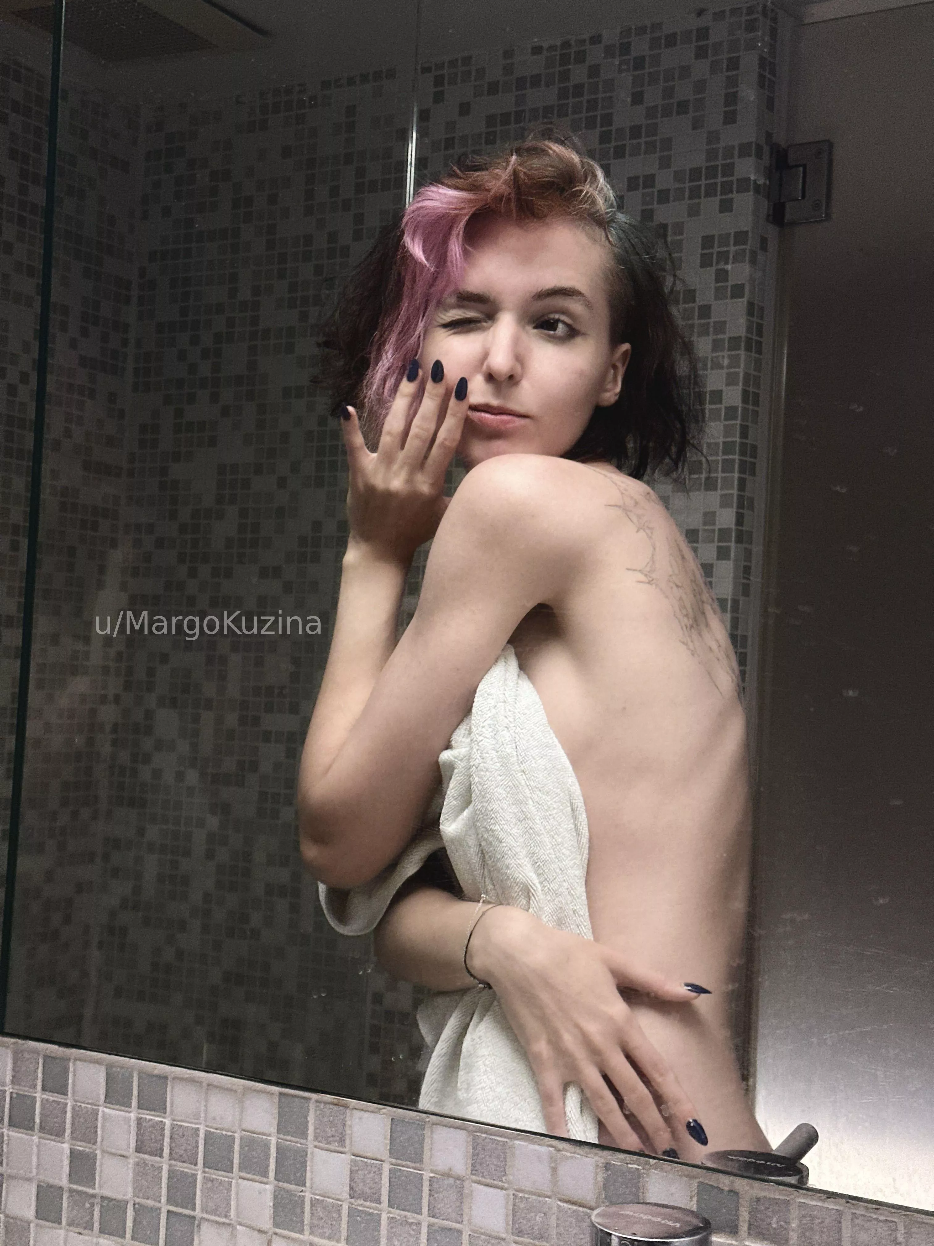 more energy and vigour after a shower posted by MargoKuzina