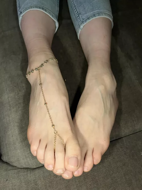 Natural toes and anklet  by _Valkyre0815