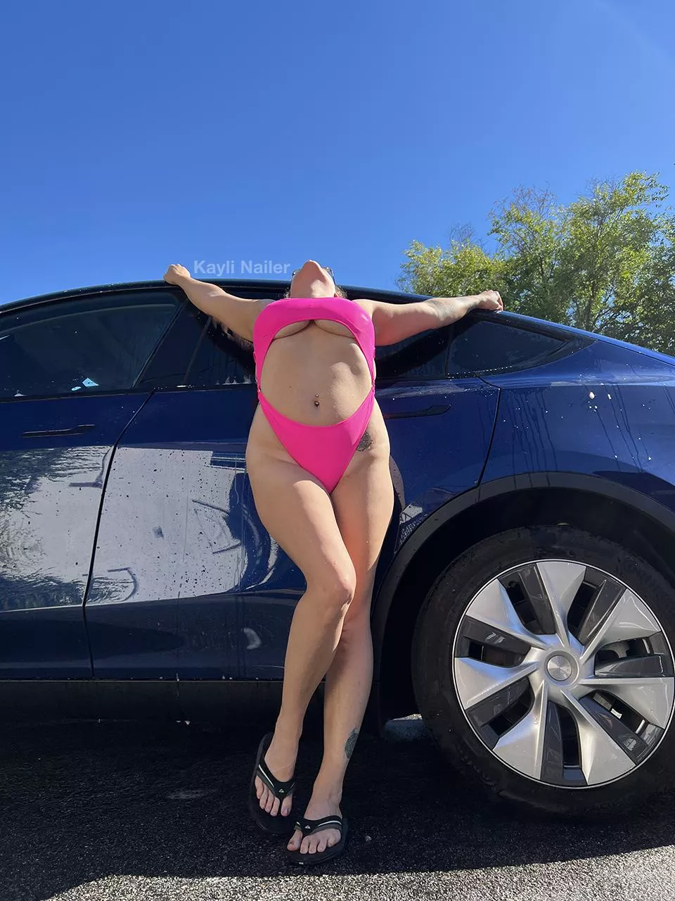 Nice day to wash the car posted by DeeplyErotic