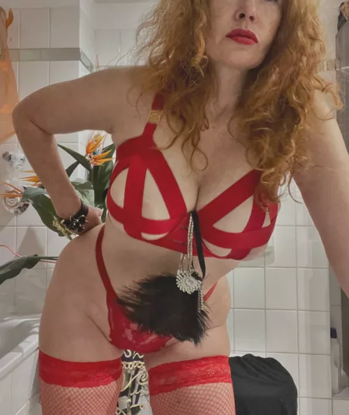 red is the color of passion by fetish_paris