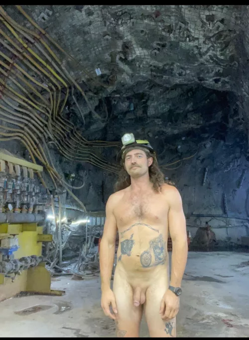 This is my “I’m 2000’ underground and naked” face  by Nice_Yam2926