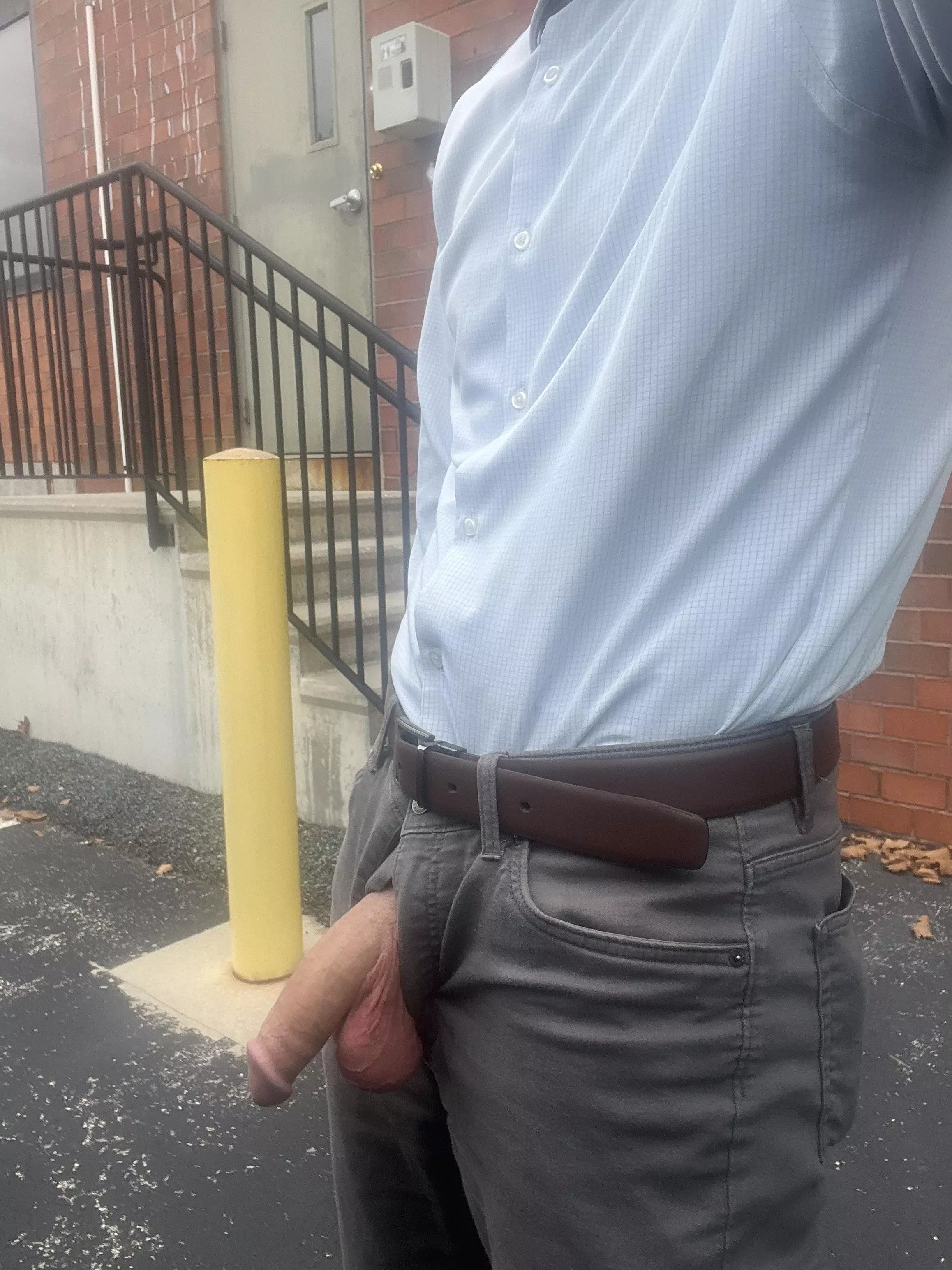 You walk out the back door at work and see me wyd?  posted by No_Zone8963