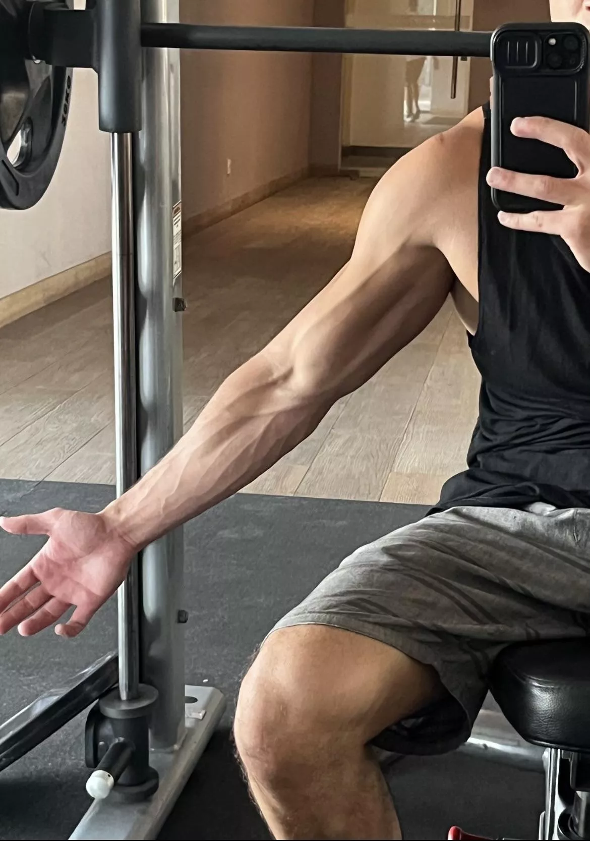 After this gym sesh, I’ll come and lift you 🤭🤭 posted by TheeGuyDerek