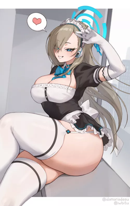 Asuna [Blue Archive] by RaynareAmano