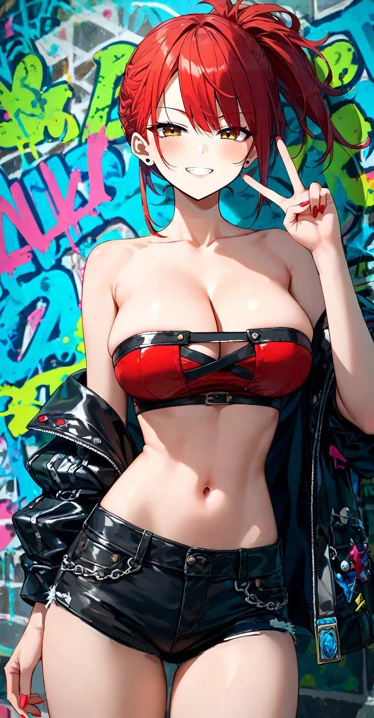 Graffiti Redhead  posted by CheetahSperm18