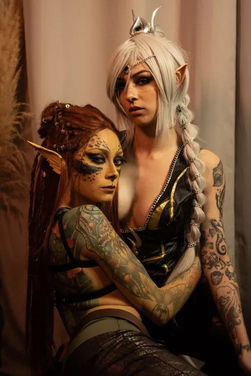 Half-Elf + Githyanki combo! (By Nicky Brum & Ragmig)  by nickybrum_