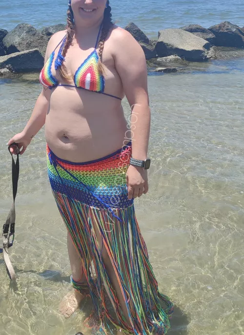 Hoping all the ladies on the beach compliment my outfit  by sleepysampson