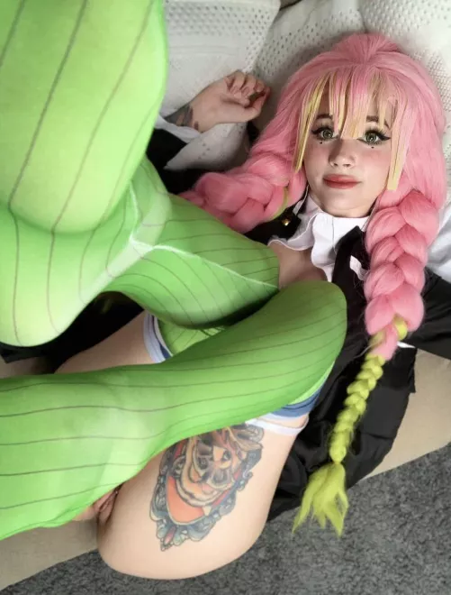 Mitsuri from Kimetsu no Yaiba by Purple Bitch by im_purplebitch