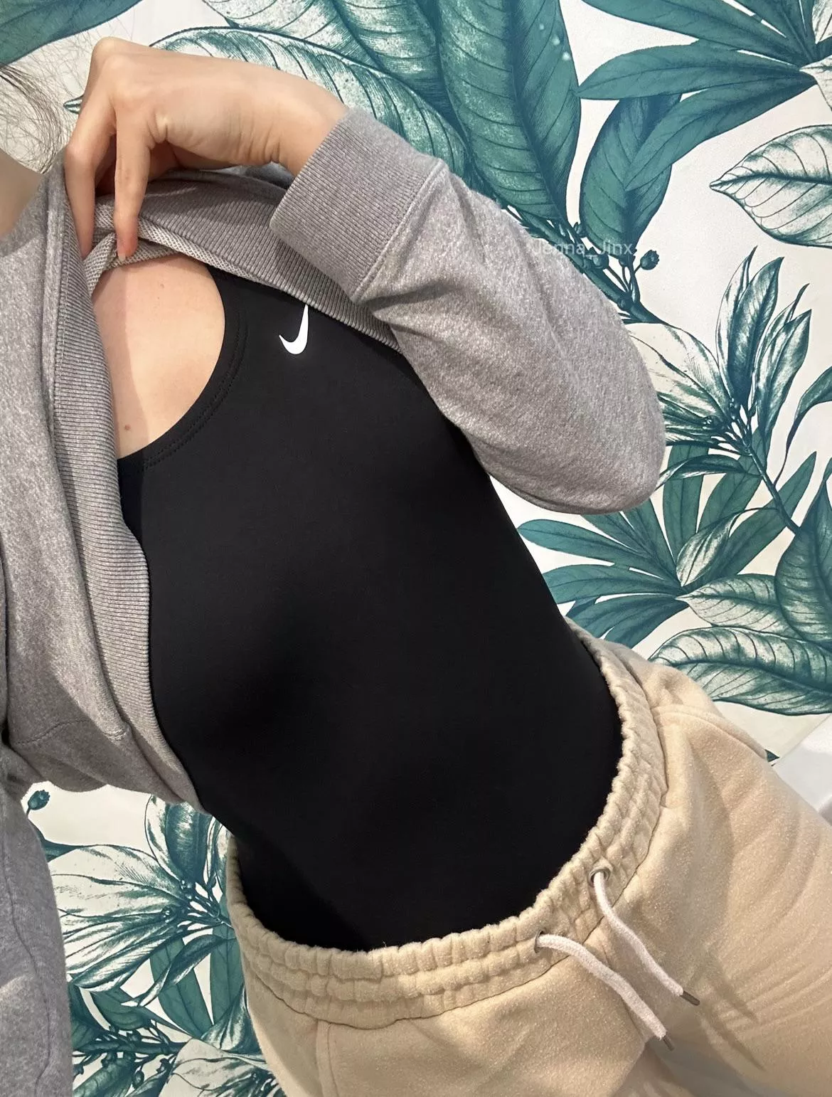 My Nike one piece under normal clothes OC posted by jenna_jinx