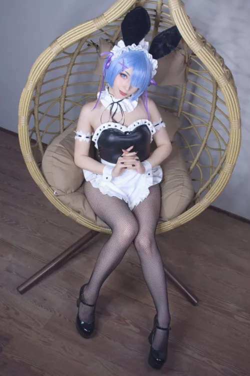 Rem cosplay by (Shiroktsne)  by Weird-Doughnut7002