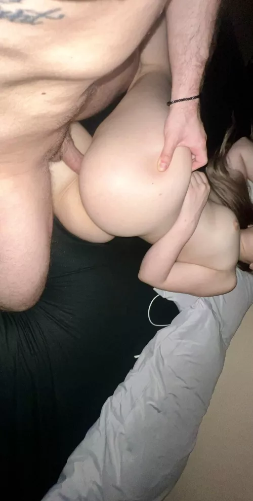 Think I’d get you to cum if I bounced this pale booty on you? by RubyxxJay