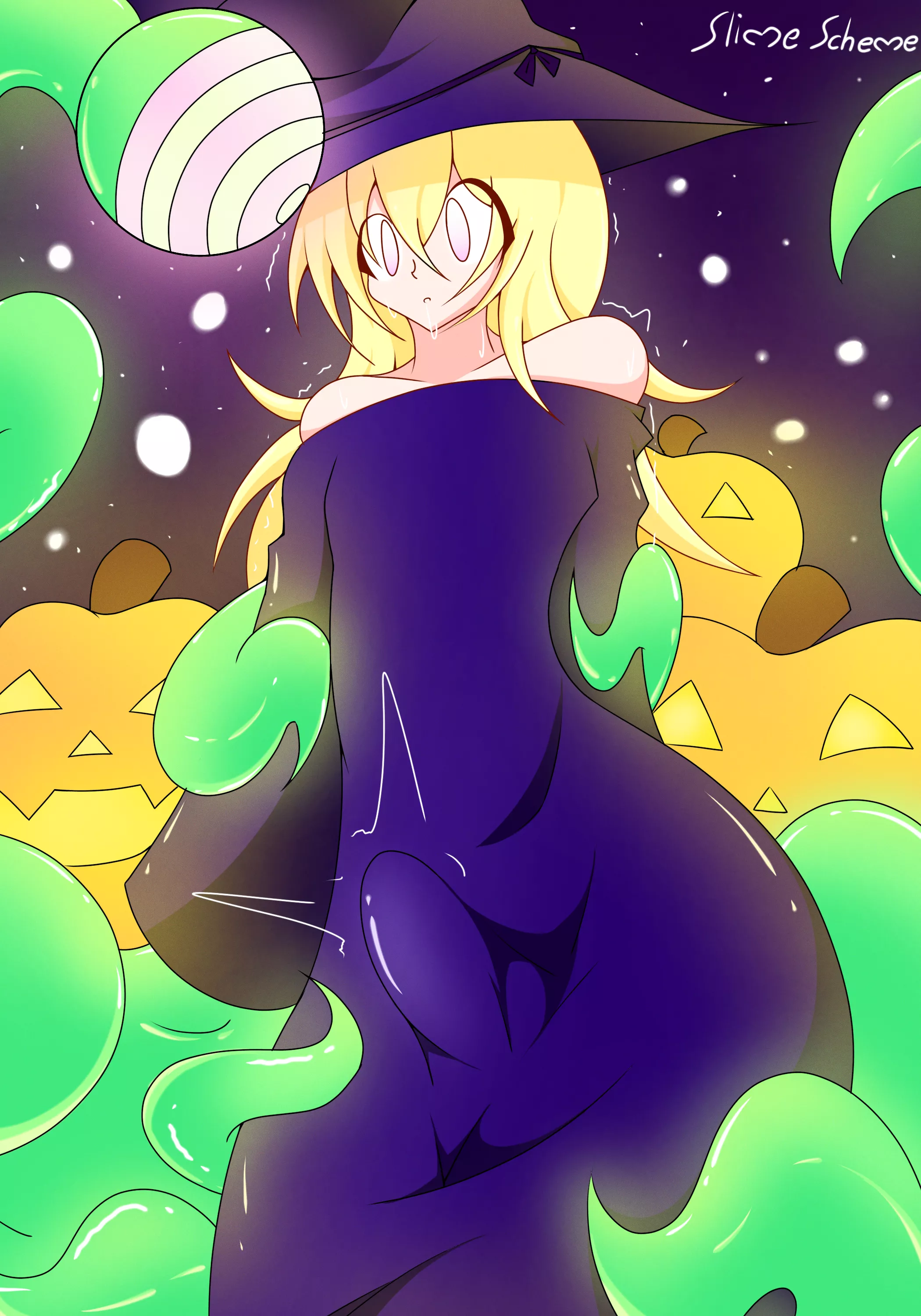 Witch Femboy (Artist SlimeScheme) posted by ScarySoda7