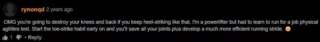 Your running form sucks posted by eughenius