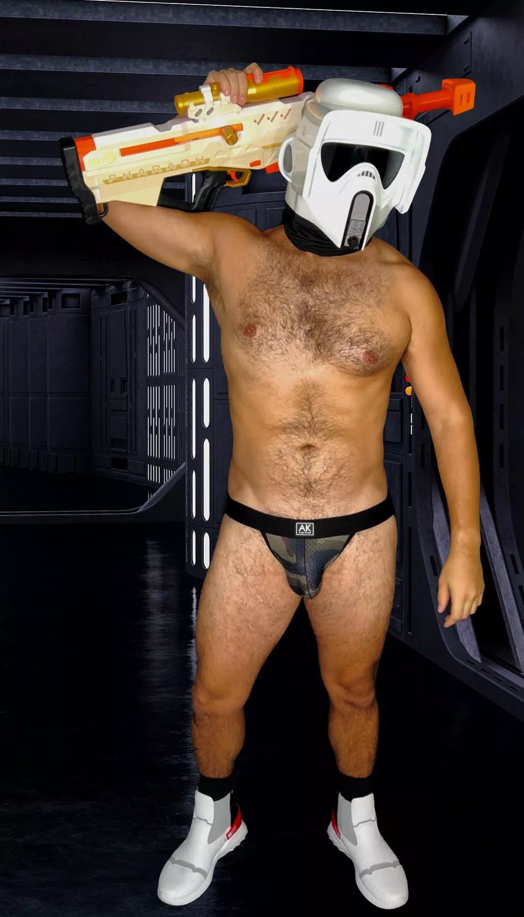 All troopers proudly celebrate Jocktober in standard issue uniforms posted by homogymbro