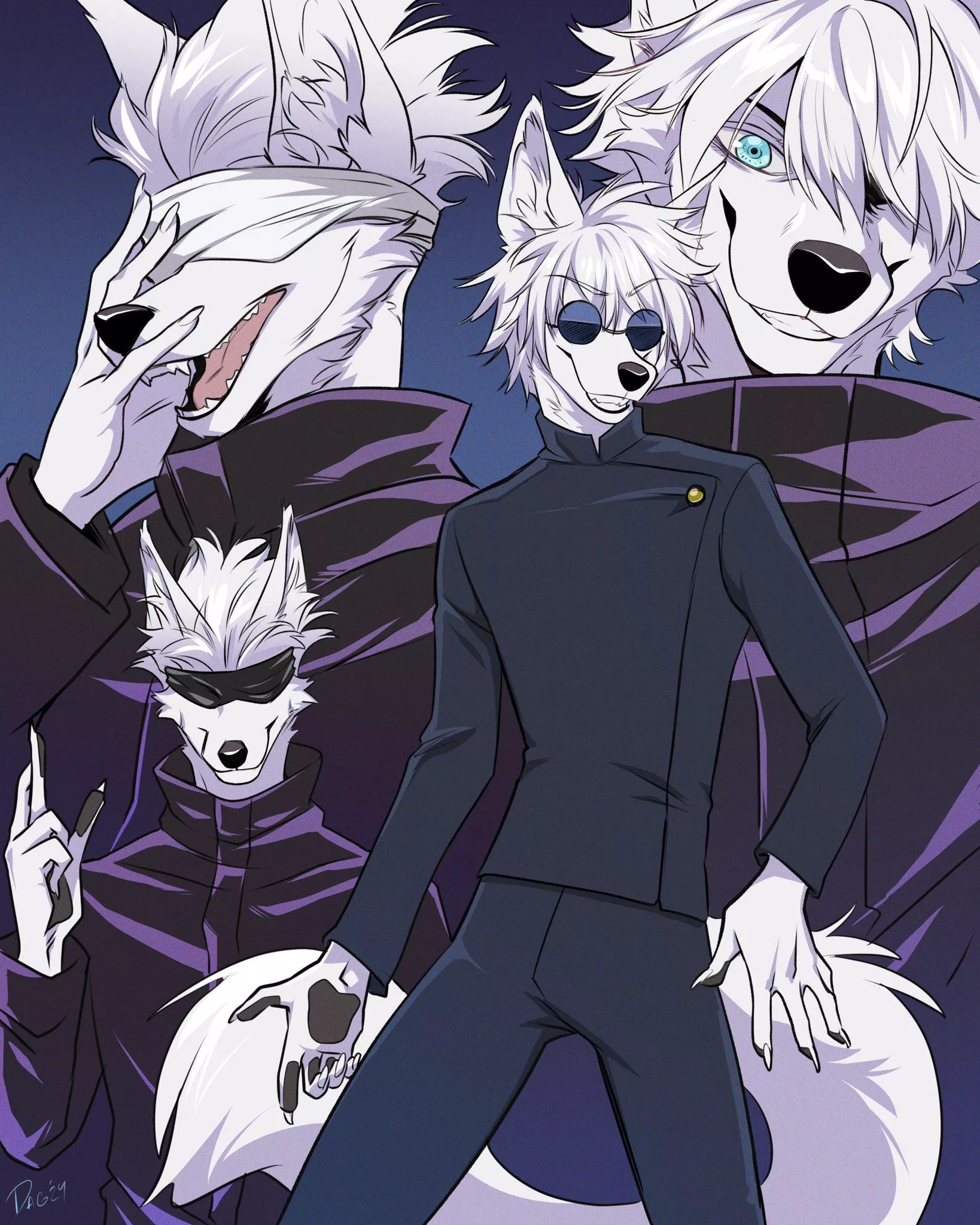 Anthro Gojo [DaggerLeonelli] posted by DL2828