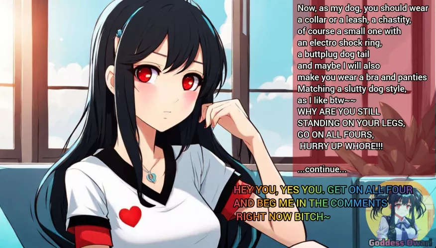 Bark for me part 2 by Goddessowari