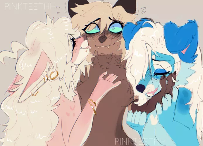 Girls!!! (Art by mee) by sillyolmii